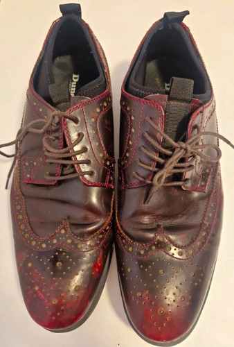Dune london burgundy leather - london,