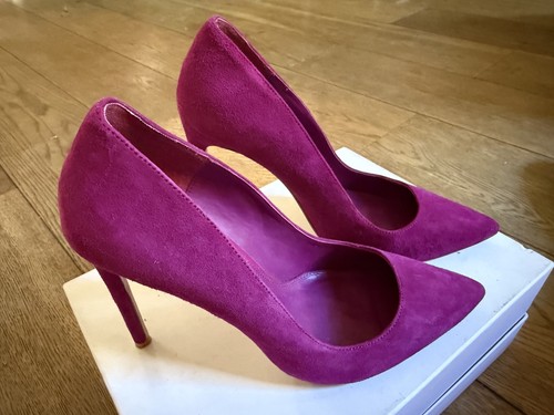 Dune london magenta suede - dune,