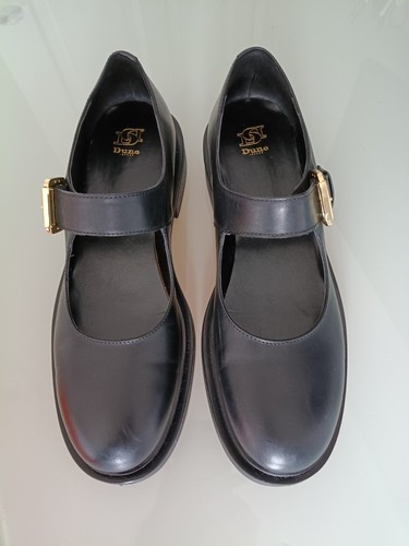 Dune huckle black leather - dune,