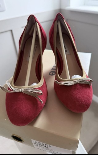 Dune kitten heel - suede, shoes