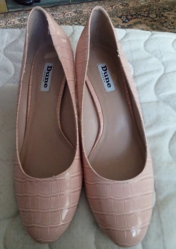 Dune london pink faux leather - dune,