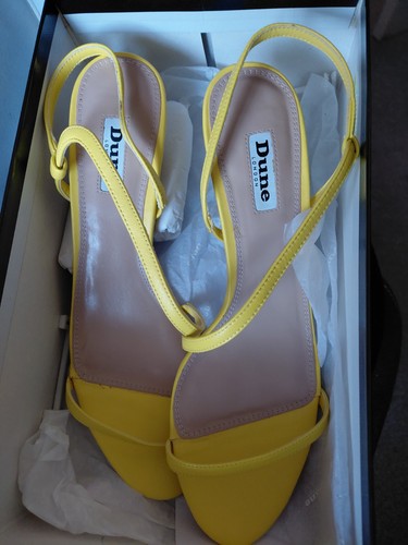 Dune yellow sandel shoes - dune,