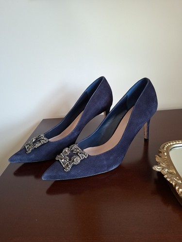Dune london navy suede - dune,