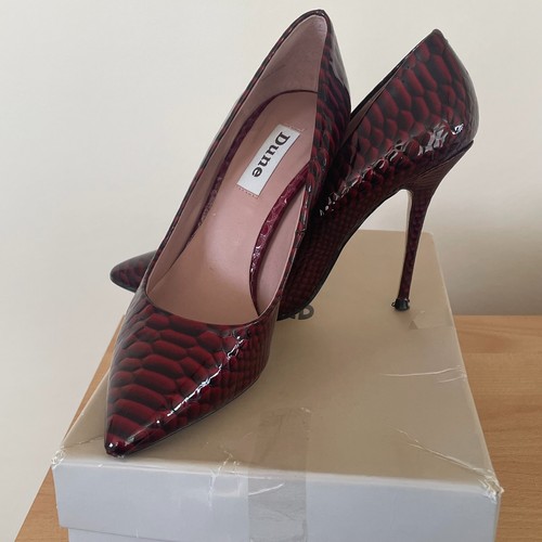 Dune bernie oxblood deep - deep, red