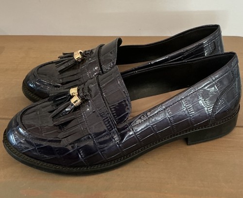 Dune london global navy - dune, croc
