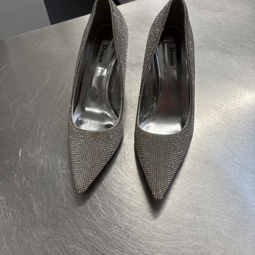Dune sparkly silver shoes - shoes, size