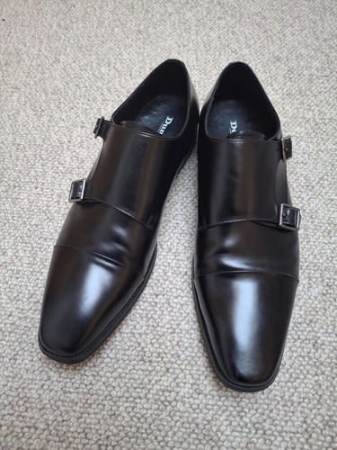 Dune london black leather - london,