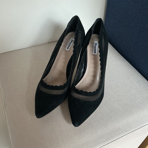 Dune london black genuine - london,