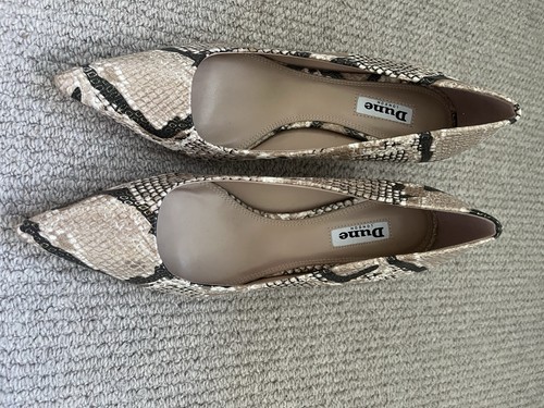 Snakeskin dune shoes - snakeskin,