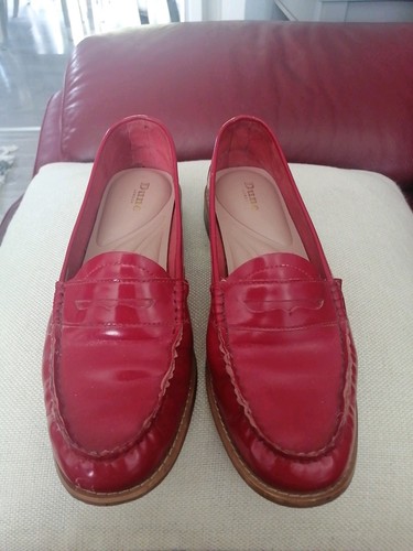 Dune london ladies uk5 red - london,