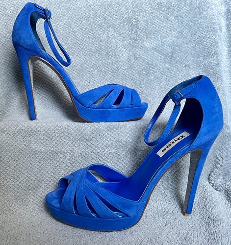 Dune london miko blue - miko, platform